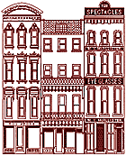 Historic Indiana buildings artwork logo