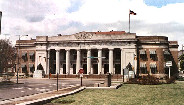 Landmarks of Evansville, Indiana - Public Buildings - Soldiers & Sailers Memorial Coliseum