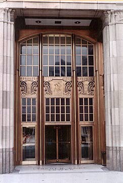 Fort Wayne, Indiana - Lincoln Tower doors