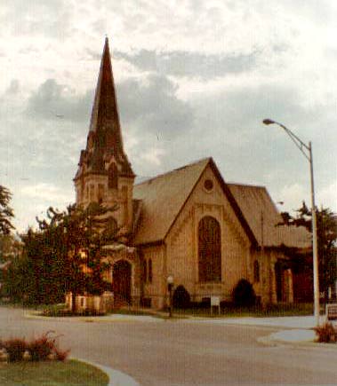 Michigan City, Indiana Historic Italianate style church building